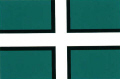 Devon Flag Car Sticker